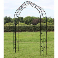 Garden Arch, Metal Arch Trellis, Garden Arbor Trellis, Climbing Plants Support, Rose Arch