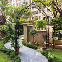 Garden Arch, Metal Arch Trellis, Garden Arbor Trellis, Climbing Plants Support, Rose Arch