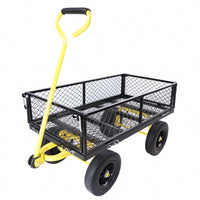 Multi-Functional Tool Cart, Wagon Cart Garden Cart Trucks Make It Easier To Transport Firewood