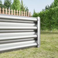 Large Raised Garden Bed Kit - Metal Raised Bed Garden For Flower Planters, Vegetables Herb