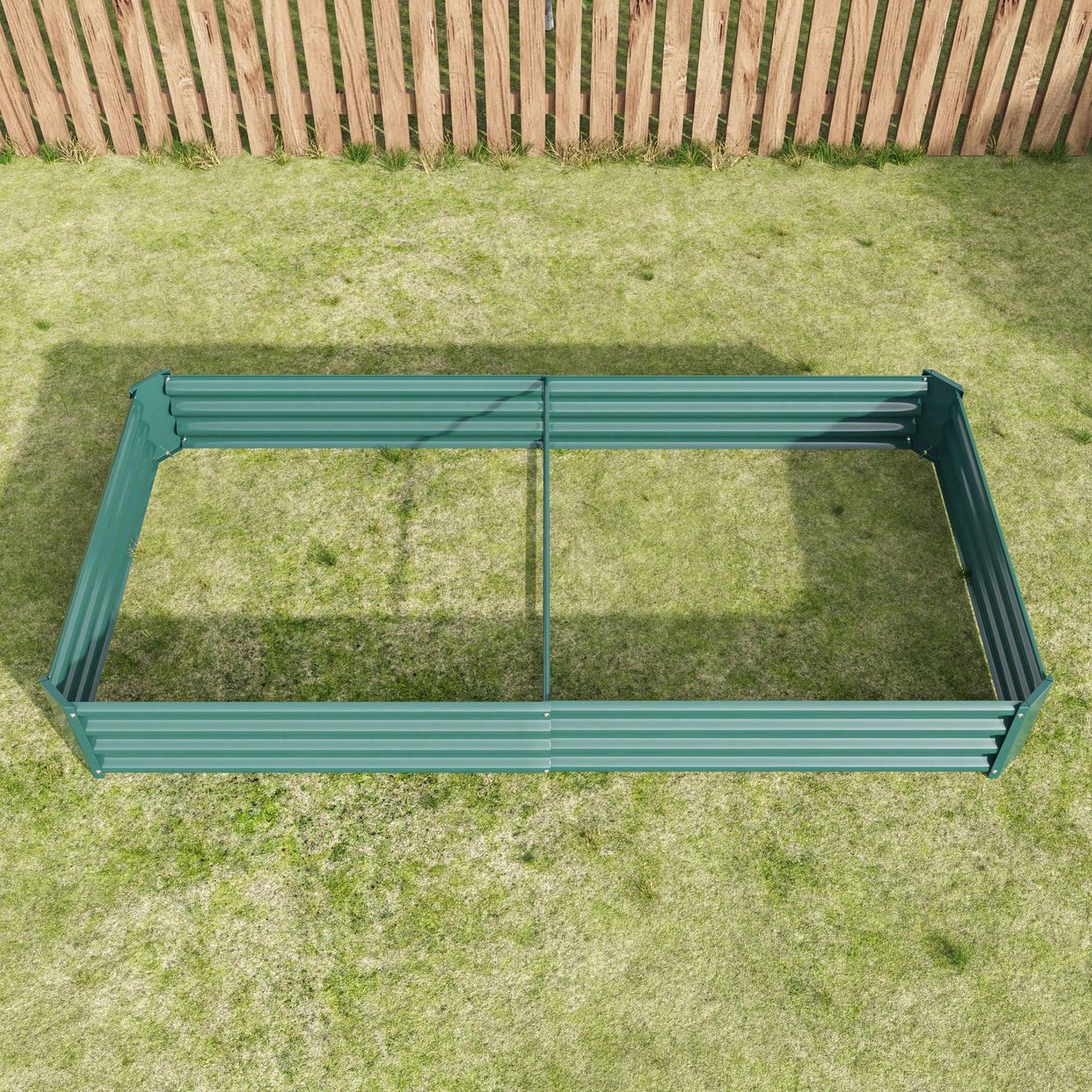 Large Raised Garden Bed Kit - Metal Raised Bed Garden For Flower Planters, Vegetables Herb