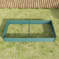 Large Raised Garden Bed Kit - Metal Raised Bed Garden For Flower Planters, Vegetables Herb