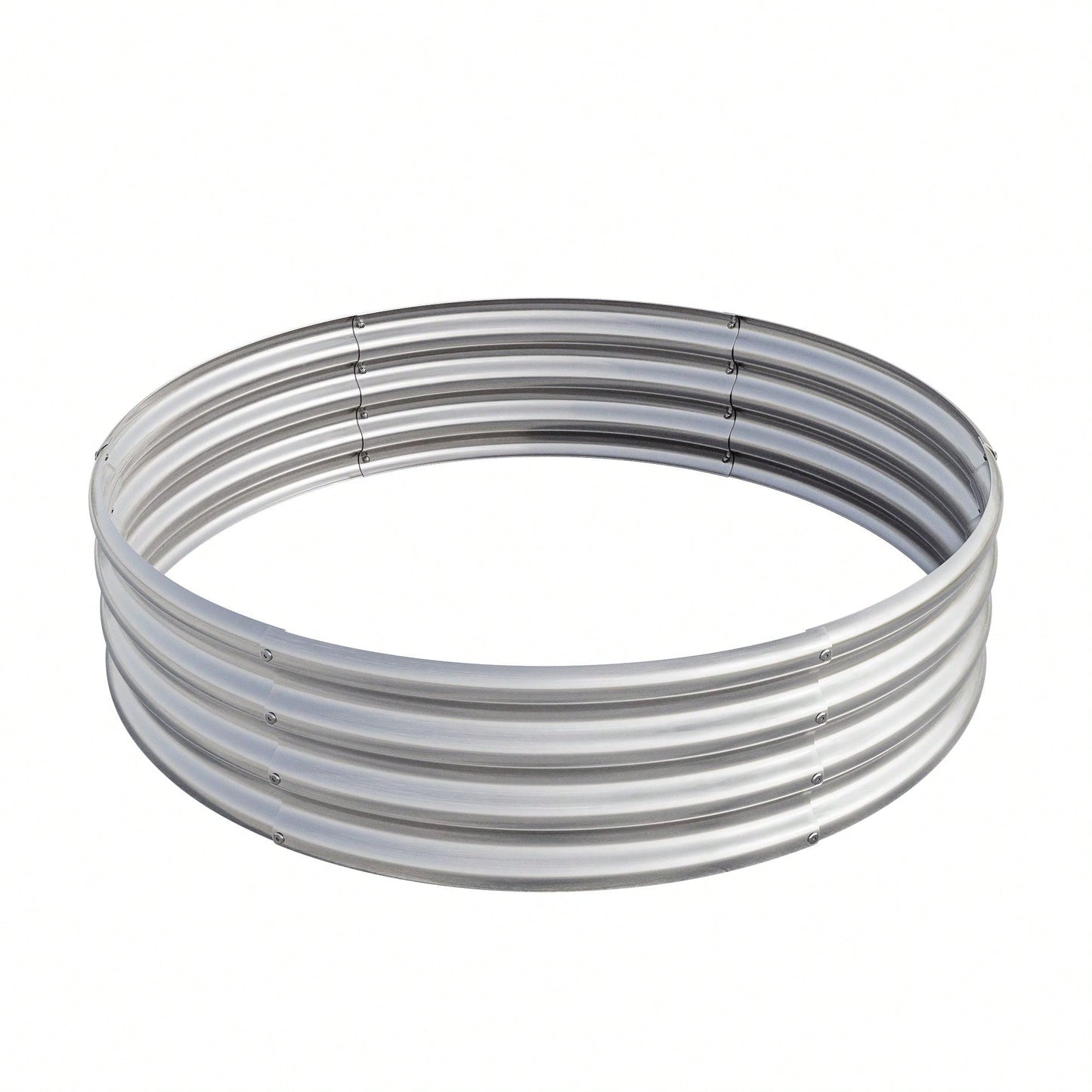 Durable Galvanized Metal Planter Box, Perfect Planting Choice, DIY YOUR GARDEN, Safety & Stabilizing, Easy To Assemble