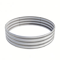 Durable Galvanized Metal Planter Box, Perfect Planting Choice, DIY YOUR GARDEN, Safety & Stabilizing, Easy To Assemble