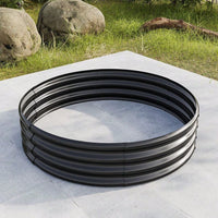 Durable Galvanized Metal Planter Box, Perfect Planting Choice, DIY YOUR GARDEN, Safety & Stabilizing, Easy To Assemble