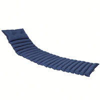 Set Of 2, Outdoor Lounge Chair Cushion Replacement Patio Funiture Seat Cushion Chaise Lounge Cushion