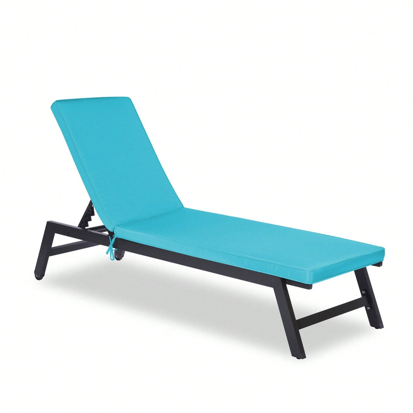 Outdoor Chaise Lounge Cushion With Quality Material, Removable Cover, And High Resilience Sponge