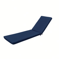 Outdoor Chaise Lounge Cushion With Quality Material, Removable Cover, And High Resilience Sponge