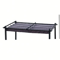 10x10 Ft. Pergola Replacement Canopy - UV Protection, Water-Repellent, Easy Assembly