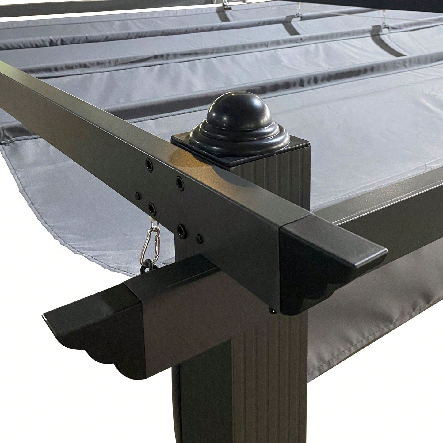 10x10 Ft. Pergola Replacement Canopy - UV Protection, Water-Repellent, Easy Assembly