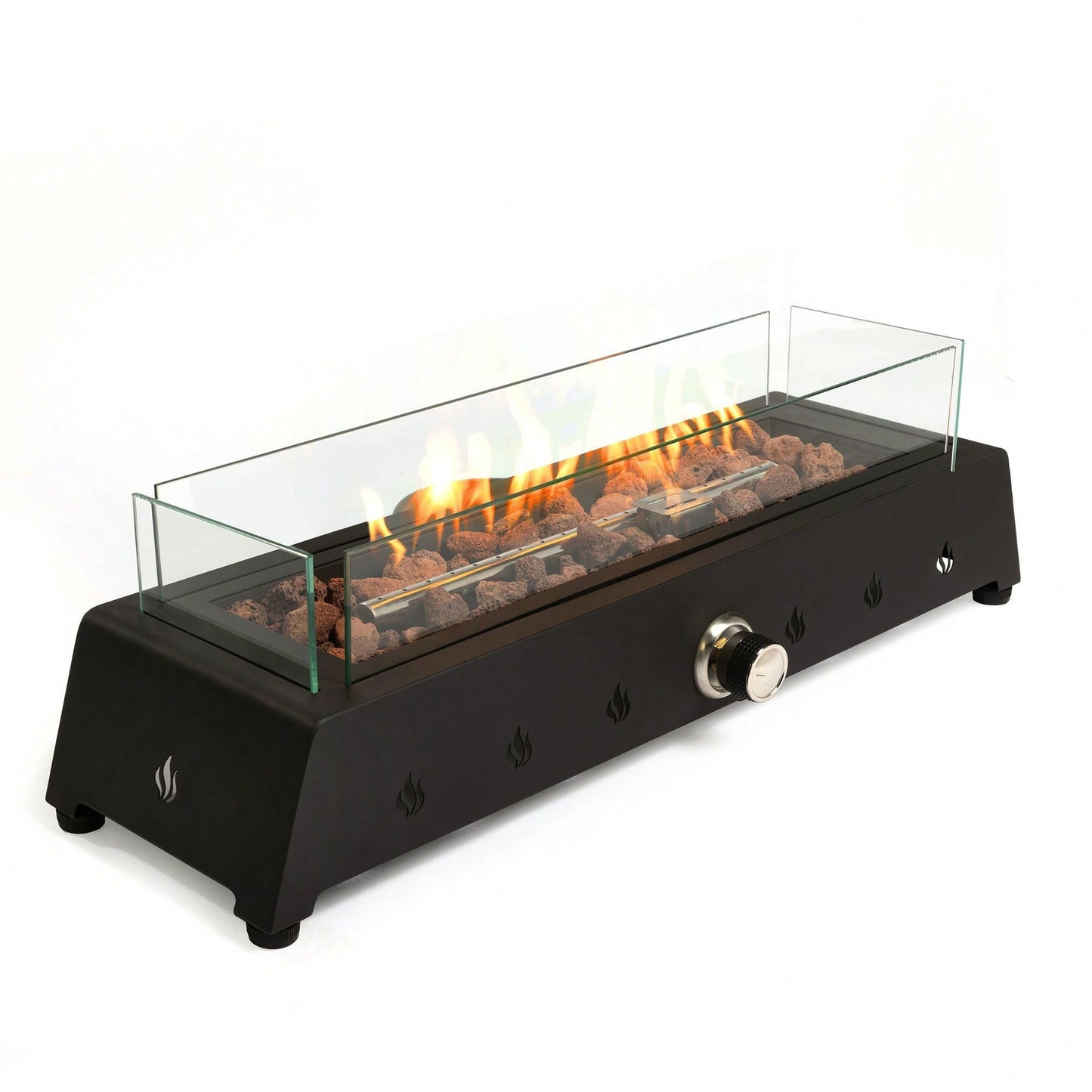 Steel Tabletop Fire Pit, Tabletop Fire Pit, 28" Fire Pit, Portable Propane Fire Pit