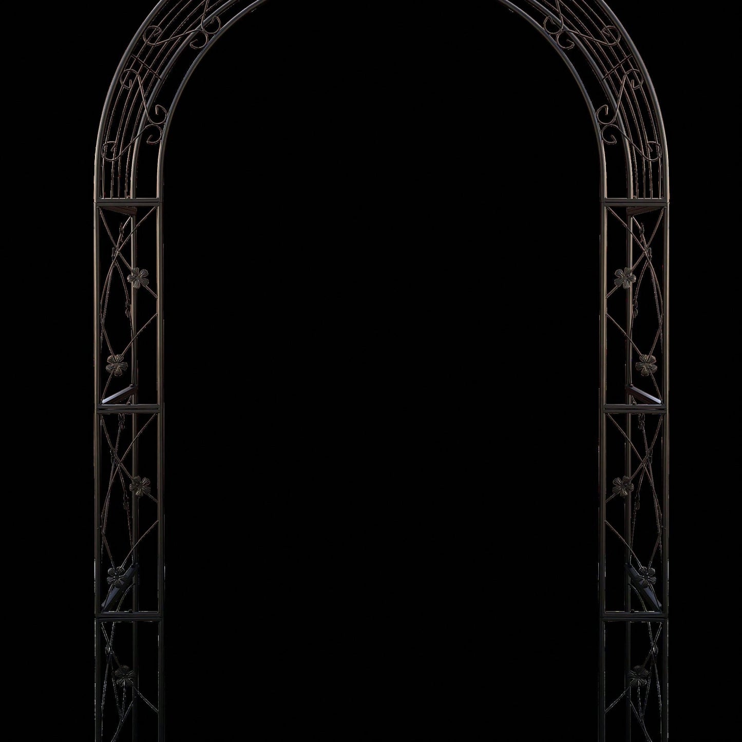Elegant Garden Arch For Decorating And Supporting Climbing Plants