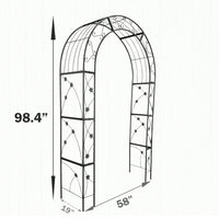 Elegant Garden Arch For Decorating And Supporting Climbing Plants
