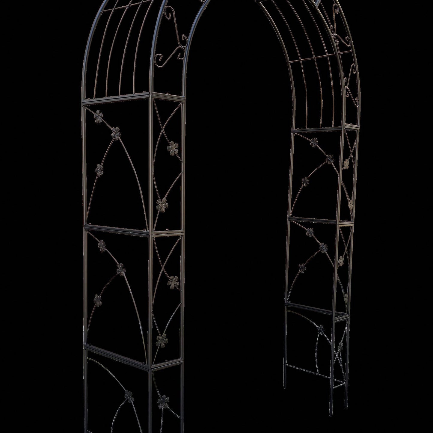 Elegant Garden Arch For Decorating And Supporting Climbing Plants