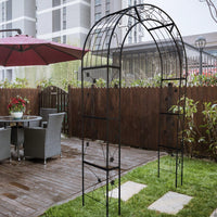 Elegant Garden Arch For Decorating And Supporting Climbing Plants