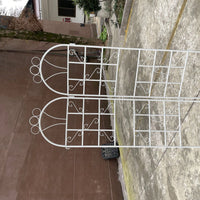 Set Of 2, Metal Garden Trellis For Climbing Plants Outdoor Rustproof Plant Support