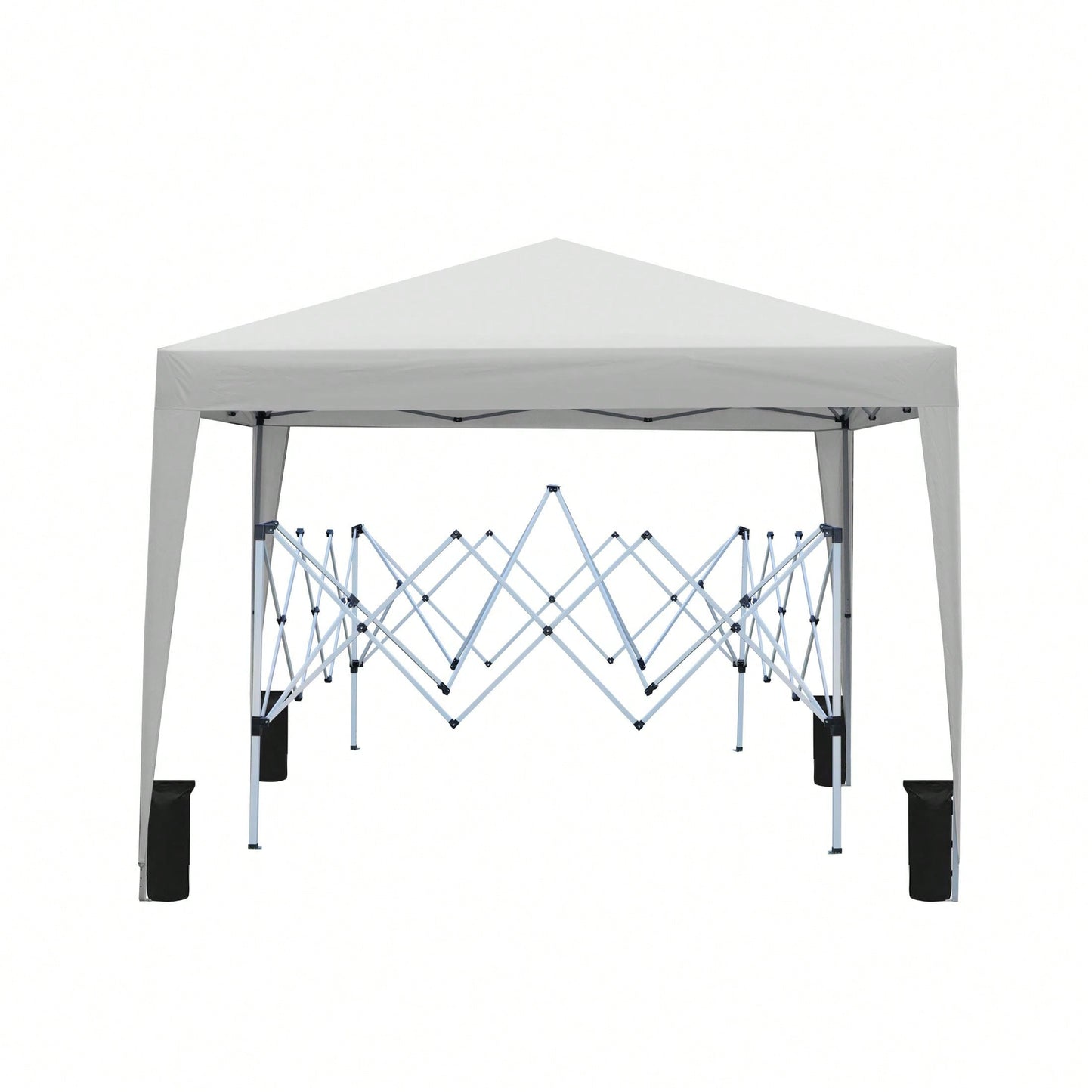 10x 10Ft Pop Up Gazebo Canopy Tent,Removable Sidewall With Zipper,2pcs Sidewall With Windows,With 4pcs Weight Sand Bag,With Carry Bag