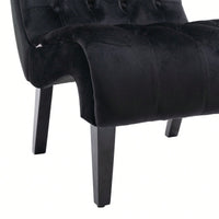 Modern Upholstered Accent Chair With Ottoman Stylish And Comfortable