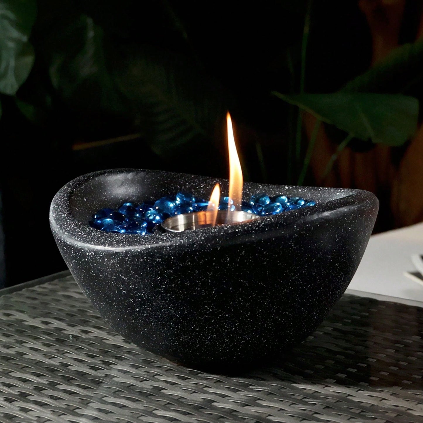 Tabletop Fire Pit Ethanol Fire Pit Tabletop Fire Bowl Outdoor & Indoor Portable Ethanol Fireplace Alcohol Fire Pot