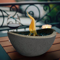 Tabletop Fire Pit Ethanol Fire Pit Tabletop Fire Bowl Outdoor & Indoor Portable Ethanol Fireplace Alcohol Fire Pot