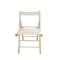 Set Of 2, Comfy Solid Wood Folding Chair,  Chair With Comfortable Slatted Seat And Open Back, Fully Assembled, Strong And Durable, Versatile