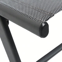 Sturdy And Comfortable Steel Recliner Relaxation And Durability In Elegant Gray