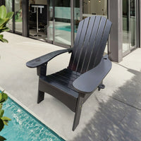 Wood Adirondack Chair With Umbrella Hole: Perfect For Outdoor And Indoor Use