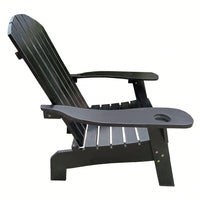 Wood Adirondack Chair With Umbrella Hole: Perfect For Outdoor And Indoor Use