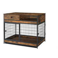 Stylish Indoor Pet Kennel That Enhances Your Home Decor While Keeping Your Pet Safe