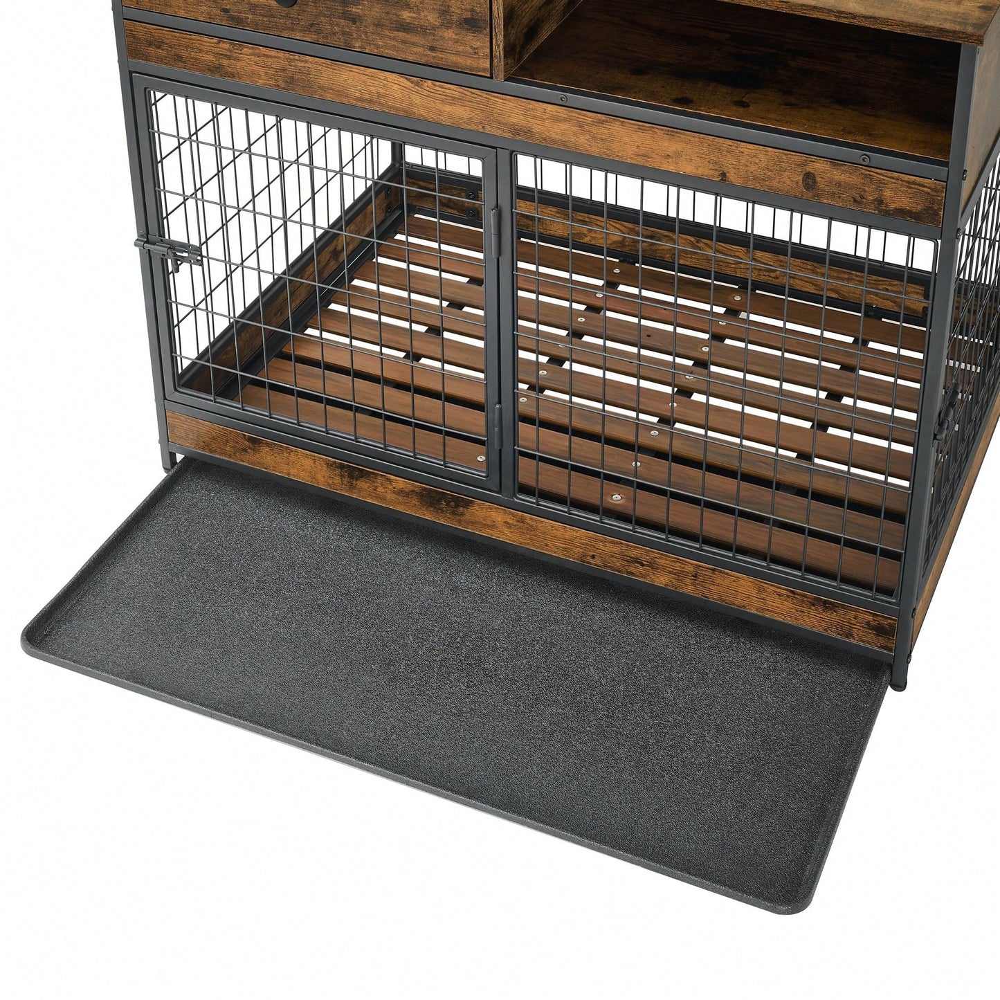 Stylish Indoor Pet Kennel That Enhances Your Home Decor While Keeping Your Pet Safe