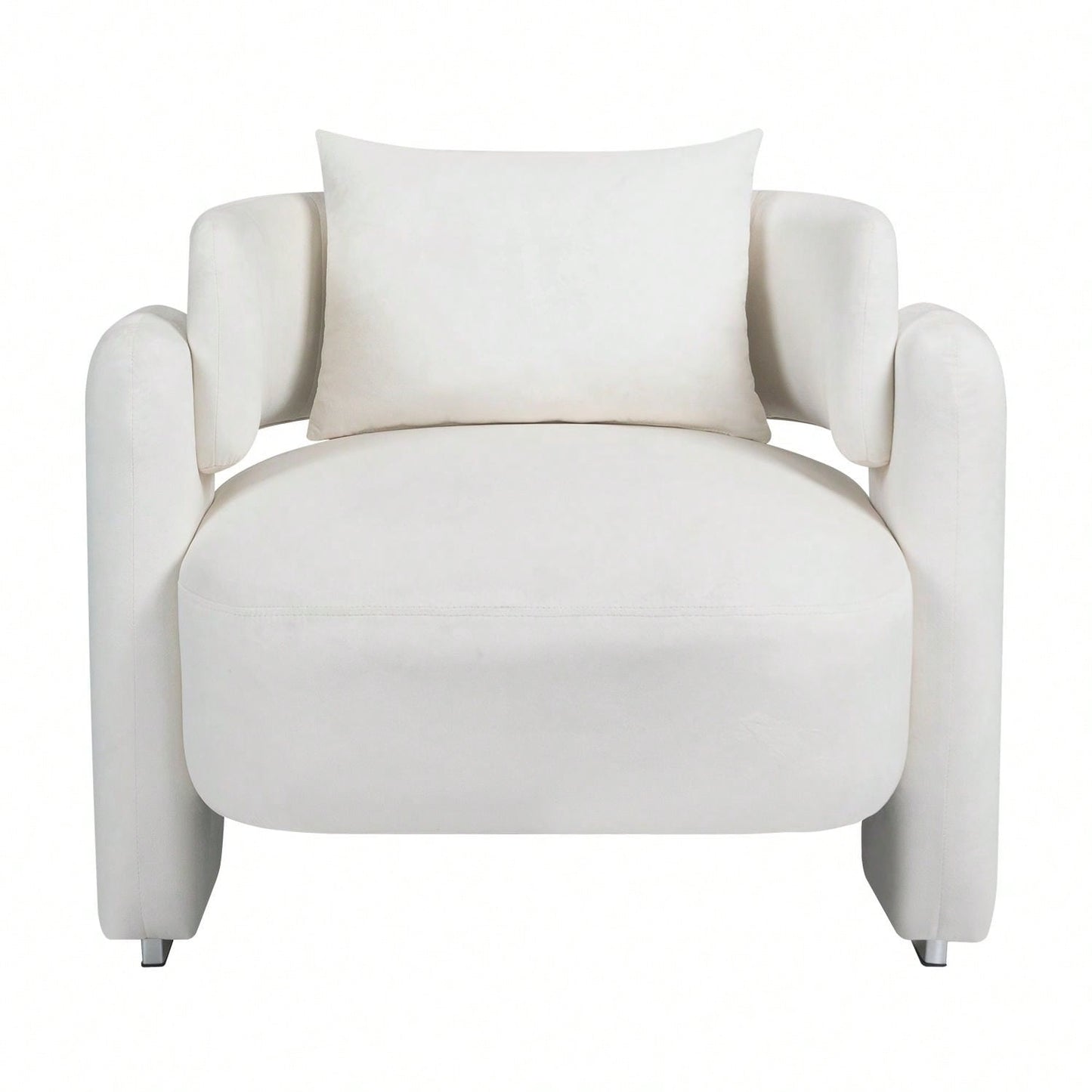 Soft Single Sofa Chair With Pillows For Living Room,Bedroom