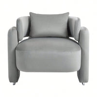 Soft Single Sofa Chair With Pillows For Living Room,Bedroom