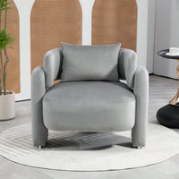 Soft Single Sofa Chair With Pillows For Living Room,Bedroom