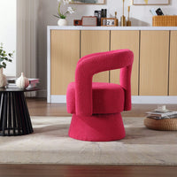 Swivel Barrel Chair - Comfy Round Accent Sofa Chair For Living Room