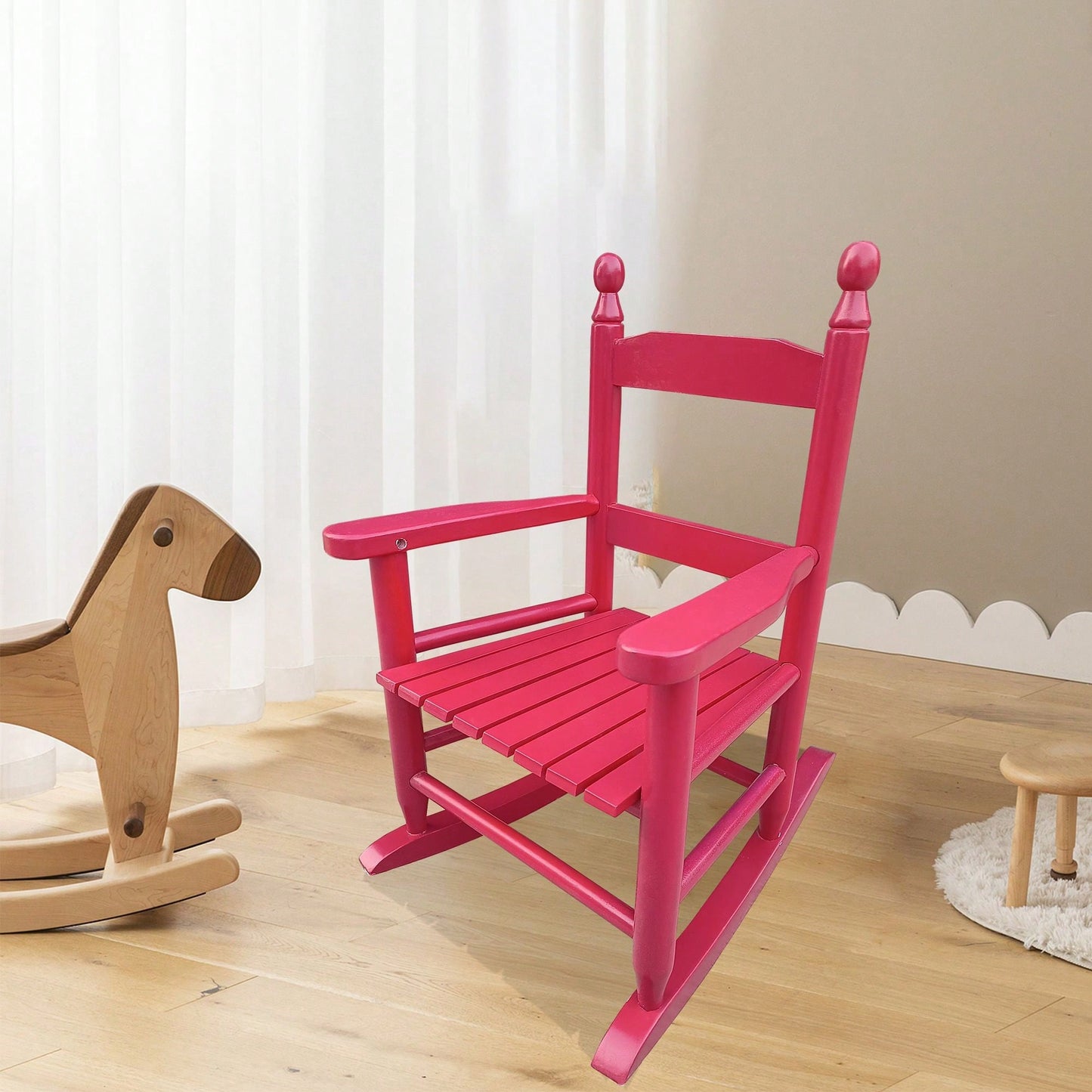 Sturdy Children's Rocking Chair - Great Addition To Any Room, Indoor Or Outdoor