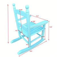 Sturdy Children's Rocking Chair - Great Addition To Any Room, Indoor Or Outdoor