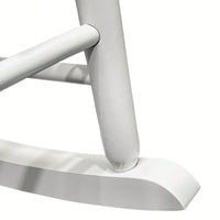 Adult Rocking Chair, Balcony Porch, Solid Hardwood, Wide Seat, Armrest, Slatted Back Rest, Easy Assembly