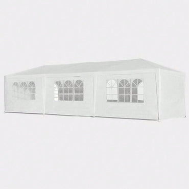 10' X 30' Wedding Party Canopy Tent Outdoor Gazebo With 8 Removable Sidewalls