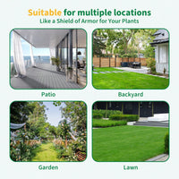 Quality Materials Upgraded Walk-In Greenhouse With PE Plaid Fabric And YKK Zippers