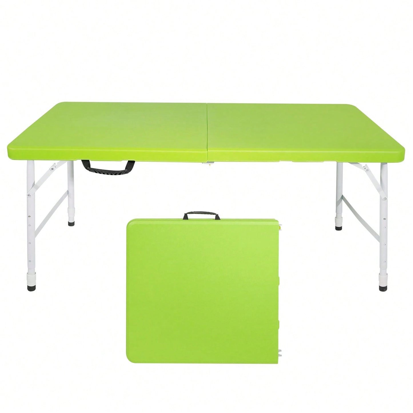 4ft  Portable Folding Table Indoor&Outdoor Maximum Weight 135KG Foldable Table For Camping