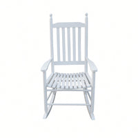 Solid Hardwood Outdoor Bench with Wide Seat and Sturdy Slatted Back for Balcony Porch Comfort Easy Assembly