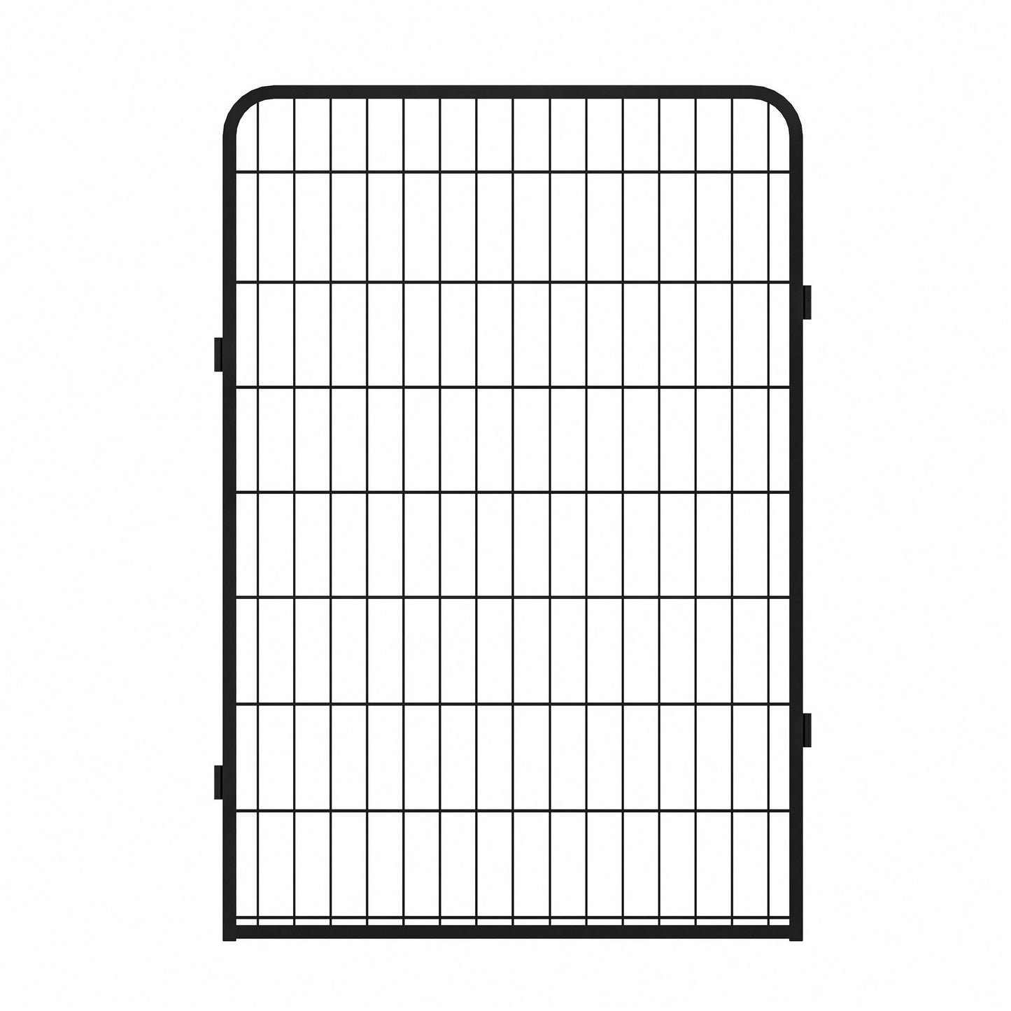 Heavy Duty Metal Playpen With Door,39.37"H Dog Fence Pet Exercise Pen For Outdoor, Indoor