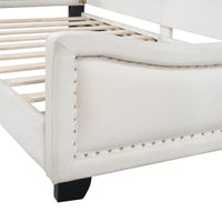 Cloud-Shaped Headboard Twin Bed Eye-Catching Design With Playful Scalloped Silhouette