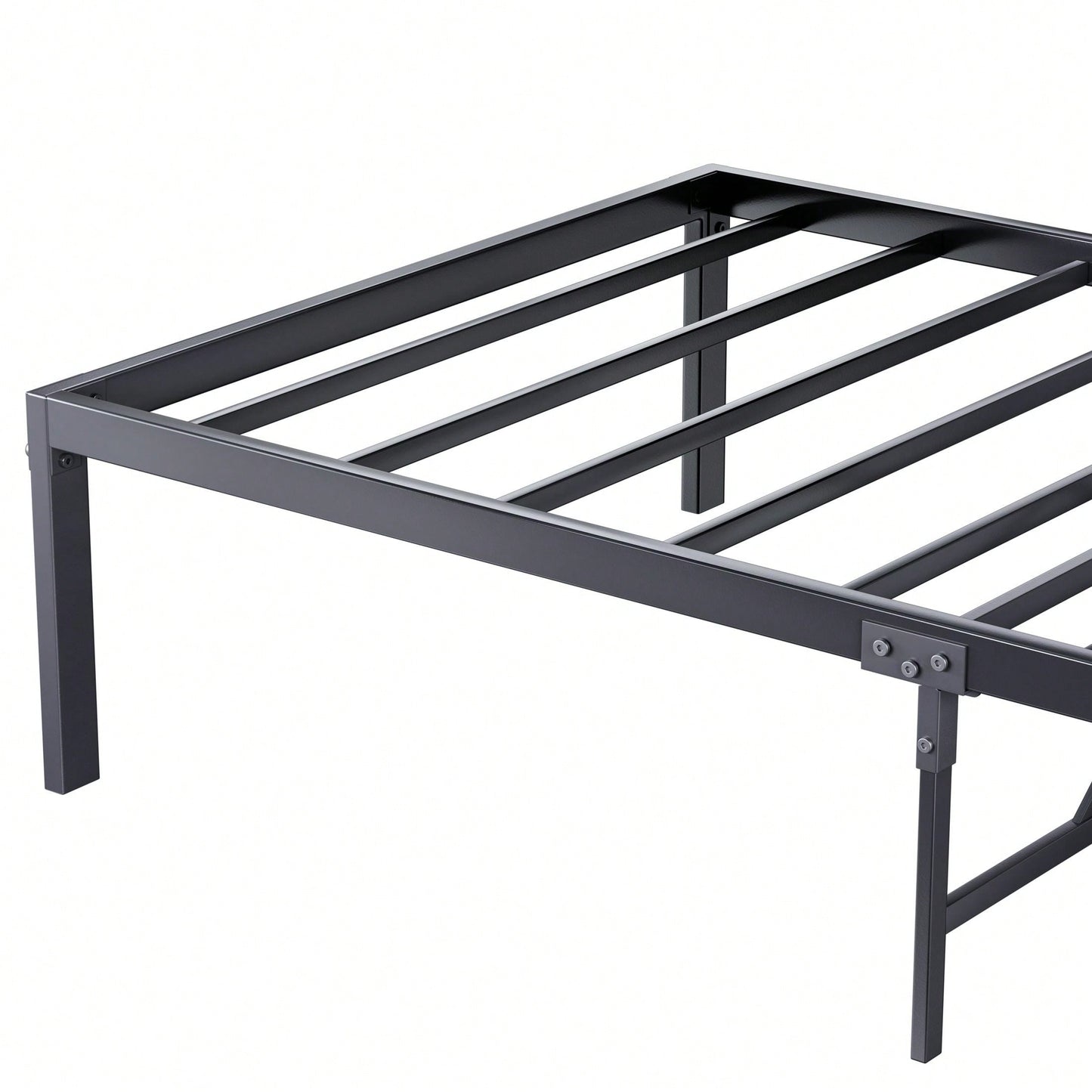 Modern Twin Size Platform Bed with Sleek Storage Minimalist Design No Box Spring Needed