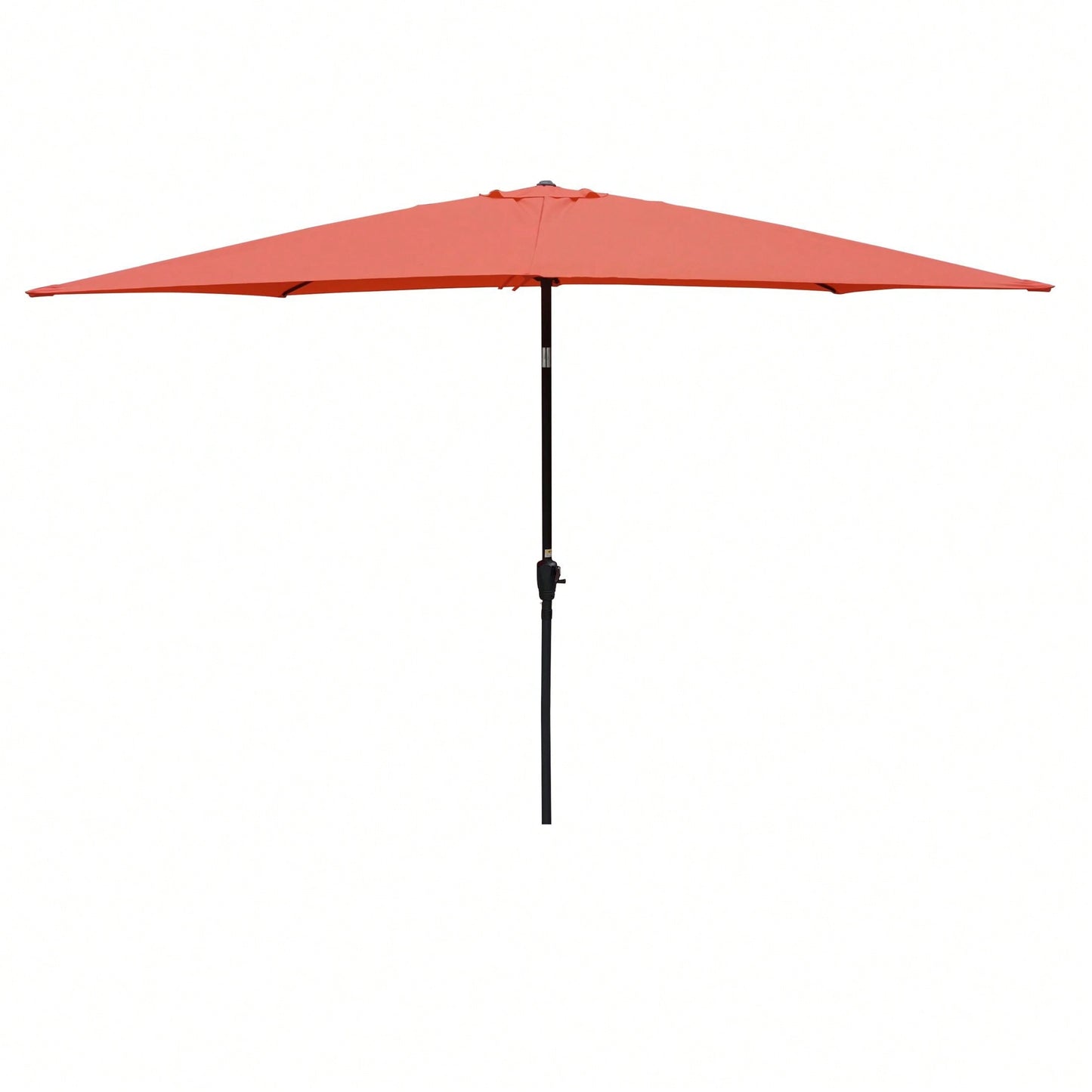 6x9ft Waterproof Patio Umbrella with Crank and Tilt for Garden Backyard Pool Area