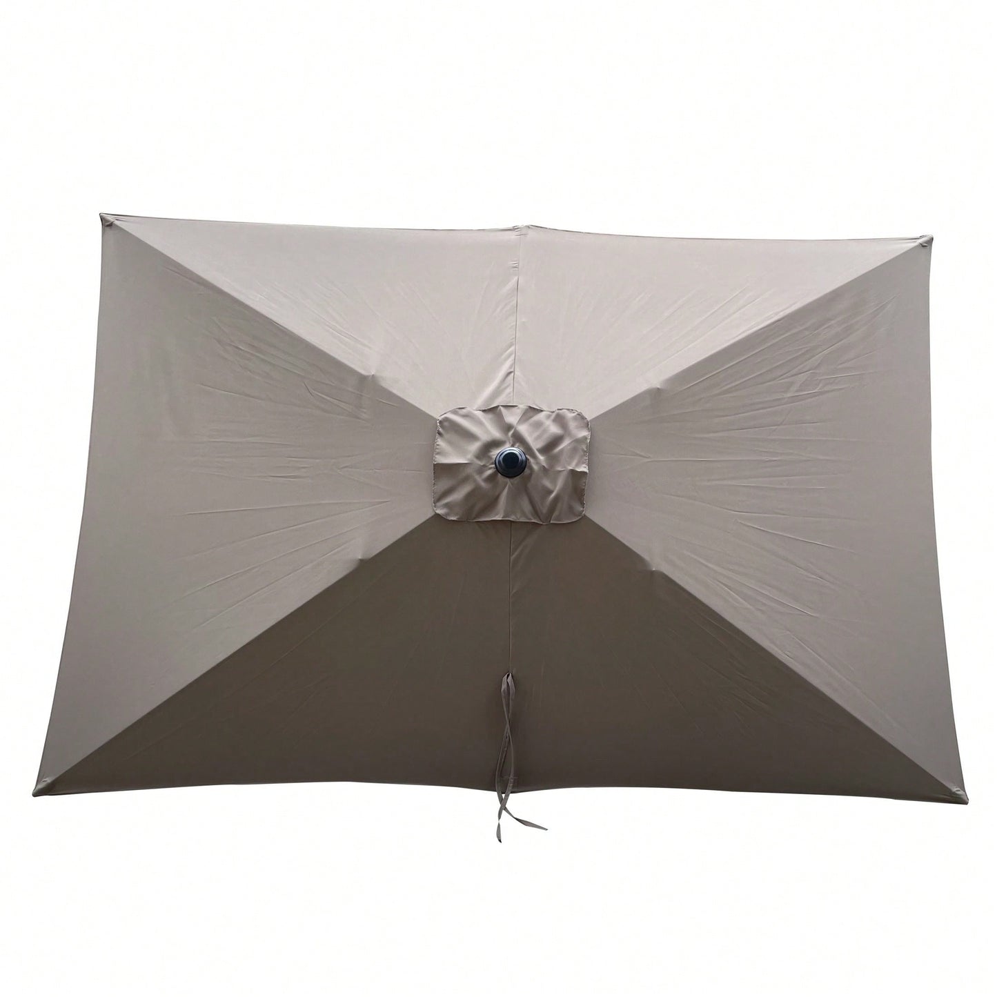 6x9ft Waterproof Patio Umbrella with Crank and Tilt for Garden Backyard Pool Area