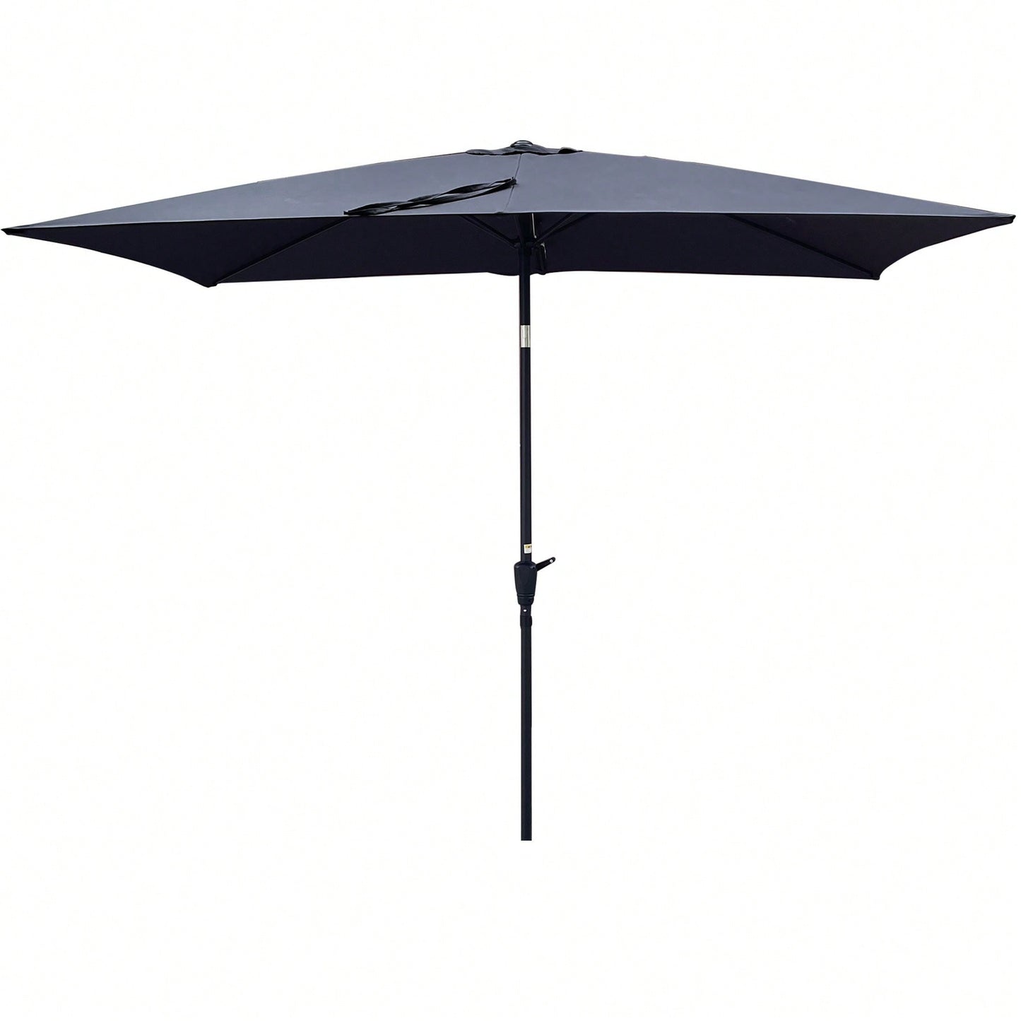 6x9ft Waterproof Patio Umbrella with Crank and Tilt for Garden Backyard Pool Area