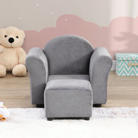 Premium Quality Kids Upholstered Chair With Ottoman Durable, Ergonomic, And Stylish