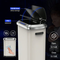Introducing The 50L Smart Automatic Trash Can Hands-Free Operation, Silent Lid Closure, And Large Capacity