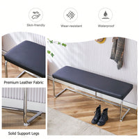 Shoe Changing Bench, Sofa Bench, Dining Chair, Suitable For Bedroom Fitting Room, Storage Room, Dining Room, And Living Room.